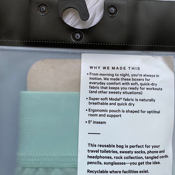 🍋Lululemon Mesh Boxer🍋 - Picture 3 of 3